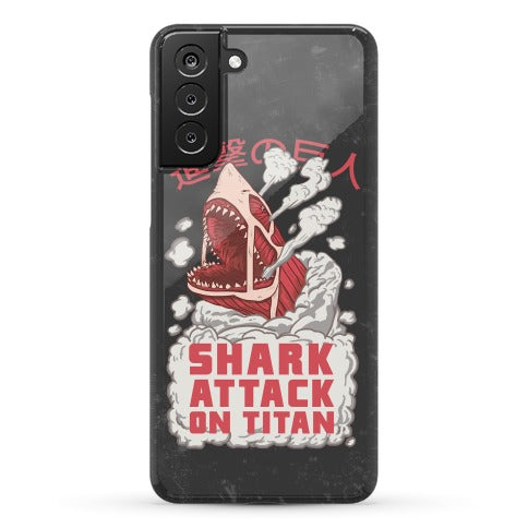 Shark Attack On Titan Phone Case